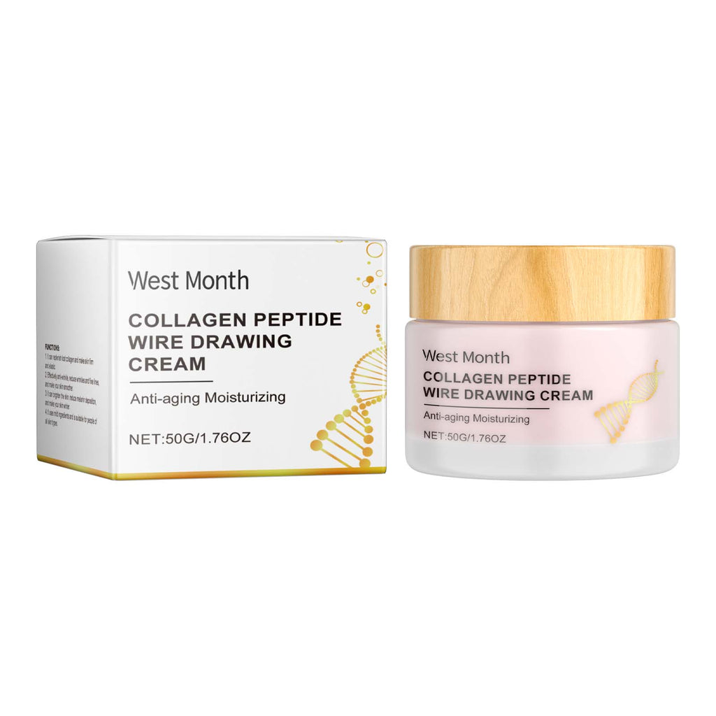 West&Month Collagen Polypeptide Facial Hydrating Cream for Moisturizing Skin Care